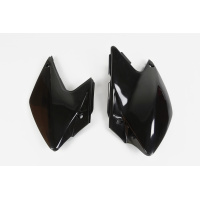 Side panels - black - Kawasaki - REPLICA PLASTICS - KA03790-001 - UFO Plast