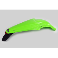 Rear fender / Enduro LED - green - Kawasaki - REPLICA PLASTICS - KA04704-026 - UFO Plast