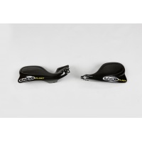 Mixed spare parts / Handguards - black - Kawasaki - REPLICA PLASTICS - KA03728-001 - UFO Plast