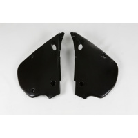 Side panels - black - Kawasaki - REPLICA PLASTICS - KA02760-001 - UFO Plast