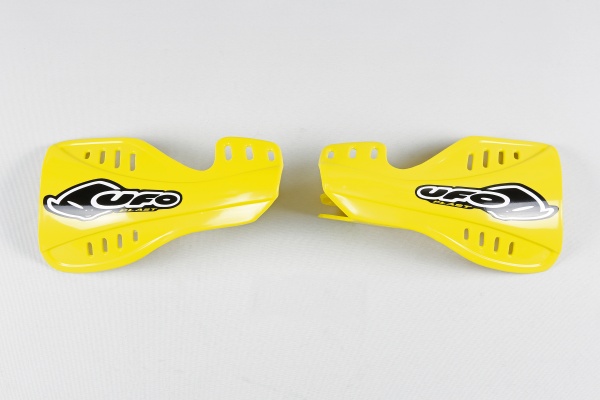 Mixed spare parts / Handguards - yellow 102 - Suzuki - REPLICA PLASTICS - SU03914-102 - UFO Plast