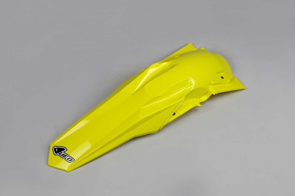 Rear fender - yellow 102 - Suzuki - REPLICA PLASTICS - SU04940-102 - UFO Plast