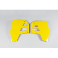 Radiator covers - yellow 101 - Suzuki - REPLICA PLASTICS - SU02909-101 - UFO Plast