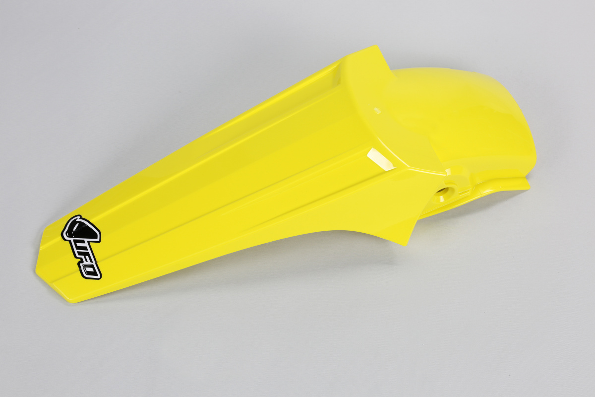 Rear Fender yellow for Suzuki RM 85 (2000-25) - REPLICA PLASTICS - SU03971K-102 - Ufo Plast