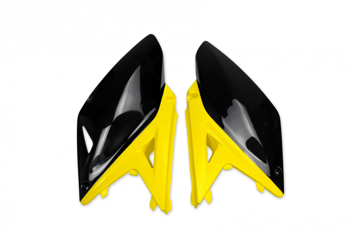 Side Panels OEM Color 10-12 & 17 for Suzuki RMZ 250 (2010-18) - REPLICA PLASTICS - SU04929-999 - Ufo Plast