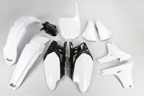 Plastic Kit white for Yamaha YZF 450 (2010) - REPLICA PLASTICS - YAKIT309-046 - Ufo Plast