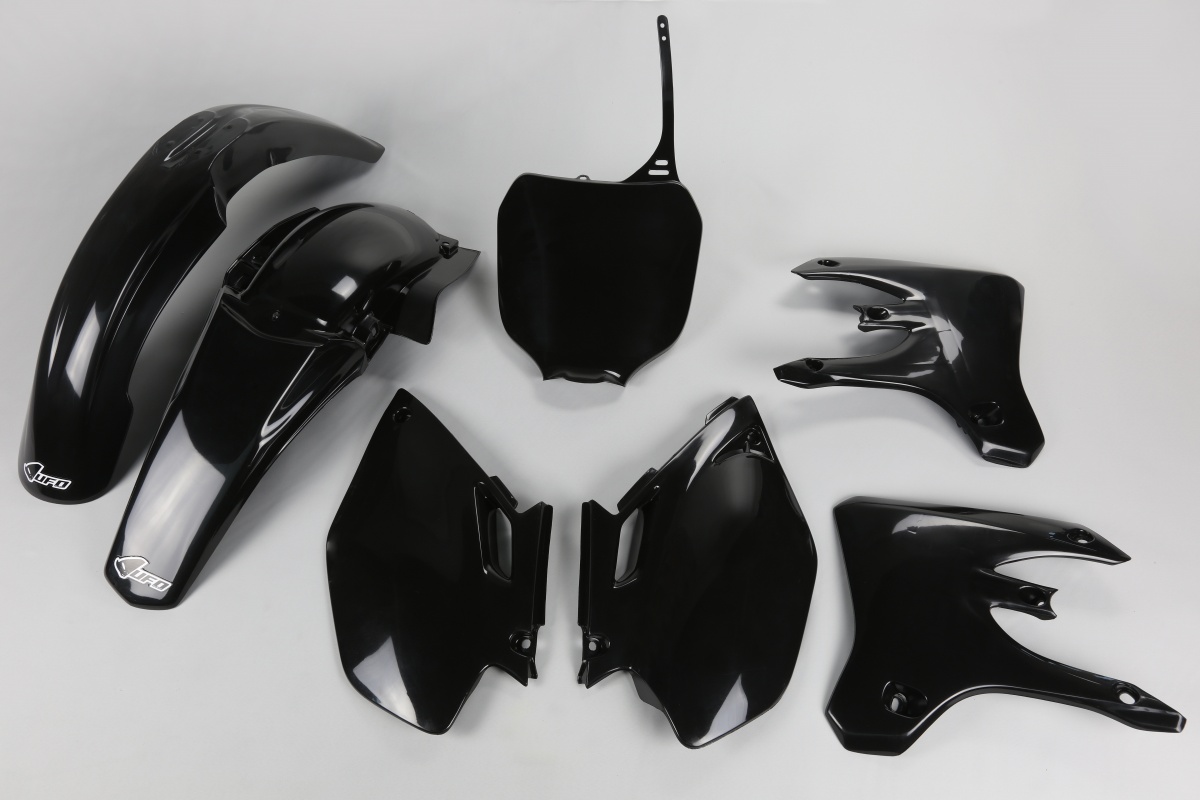 Plastic Kit black for Yamaha YZF 250 (2003-05) - YZF 450 (2003-05) - REPLICA PLASTICS - YAKIT304-001 - Ufo Plast