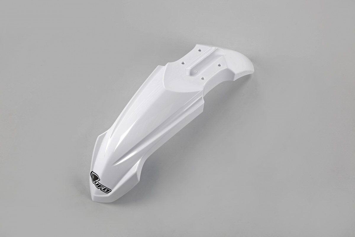 Front fender - white 046 - Yamaha - REPLICA PLASTICS - YA04846-046 - UFO Plast