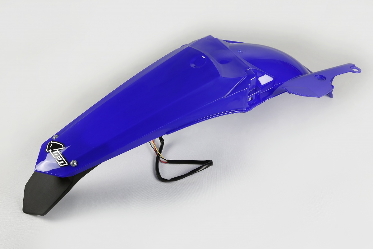 Rear fender / Enduro LED - blue 089 - Yamaha - REPLICA PLASTICS - YA04841-089 - UFO Plast