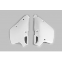 Side panels - white 046 - Yamaha - REPLICA PLASTICS - YA02834-046 - UFO Plast