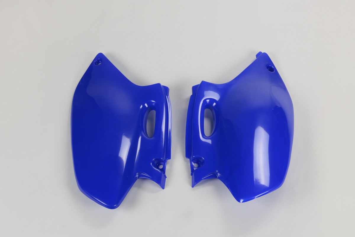 Side Panels blue for Yamaha YZF 400 - WRF 400 - YZF 250 - WRF 250 - YZF 426 - WRF 426 - REPLICA PLASTICS - YA03811-089 - Ufo ...