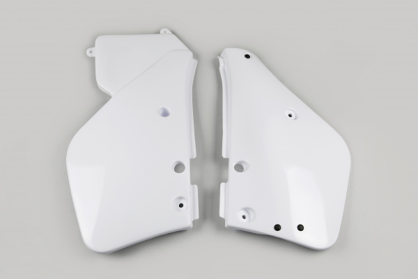 Side panels - white 046 - Yamaha - REPLICA PLASTICS - YA02804-046 - UFO Plast