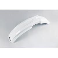 Motocross universal front fender white - UNIVERSAL PLASTICS - PA01022-041 - UFO Plast