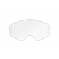 Clear lens with roll off's holes for motocross Epsilon goggle - Goggles - LE02210 - Ufo Plast