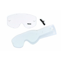 Clear lenses with 10 straps for motocross Bullet glasses - Goggles - LE02185 - Ufo Plast Clear lenses with 10 straps for motocross Bullet glasses - Goggles - LE02185 - Ufo Plast