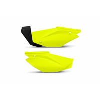 Side panels - neon yellow - Honda - REPLICA PLASTICS - HO05601-DFLU - UFO Plast