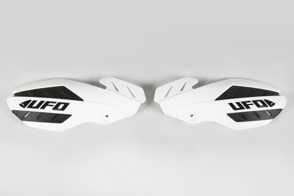 Handguards white for Honda CRF 250R (2012-21) - CRF 450R (2012-20) - CRF 250RX (2019-21) - CRF 450RX (2017-20) - REPLICA PLAS...