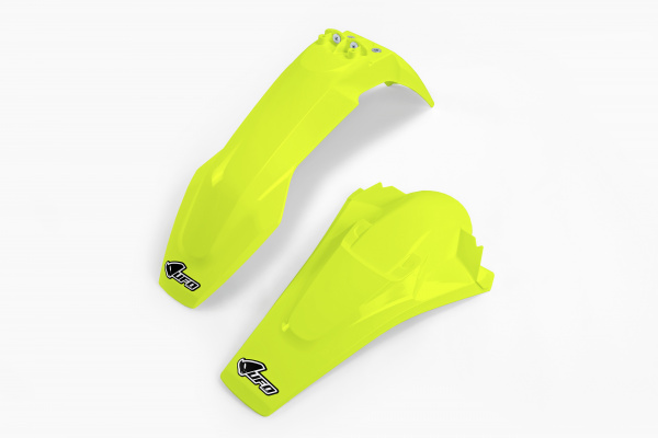 Fenders Kit neon yellow for Husqvarna TC 250 - TC 125 - FC 250 - FC 350 - FC 450 - TC 300 - REPLICA PLASTICS - HUFK616-DFLU -...