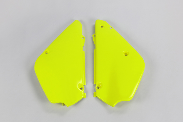 Side panels - neon yellow - Suzuki - REPLICA PLASTICS - SU03970-DFLU - UFO Plast