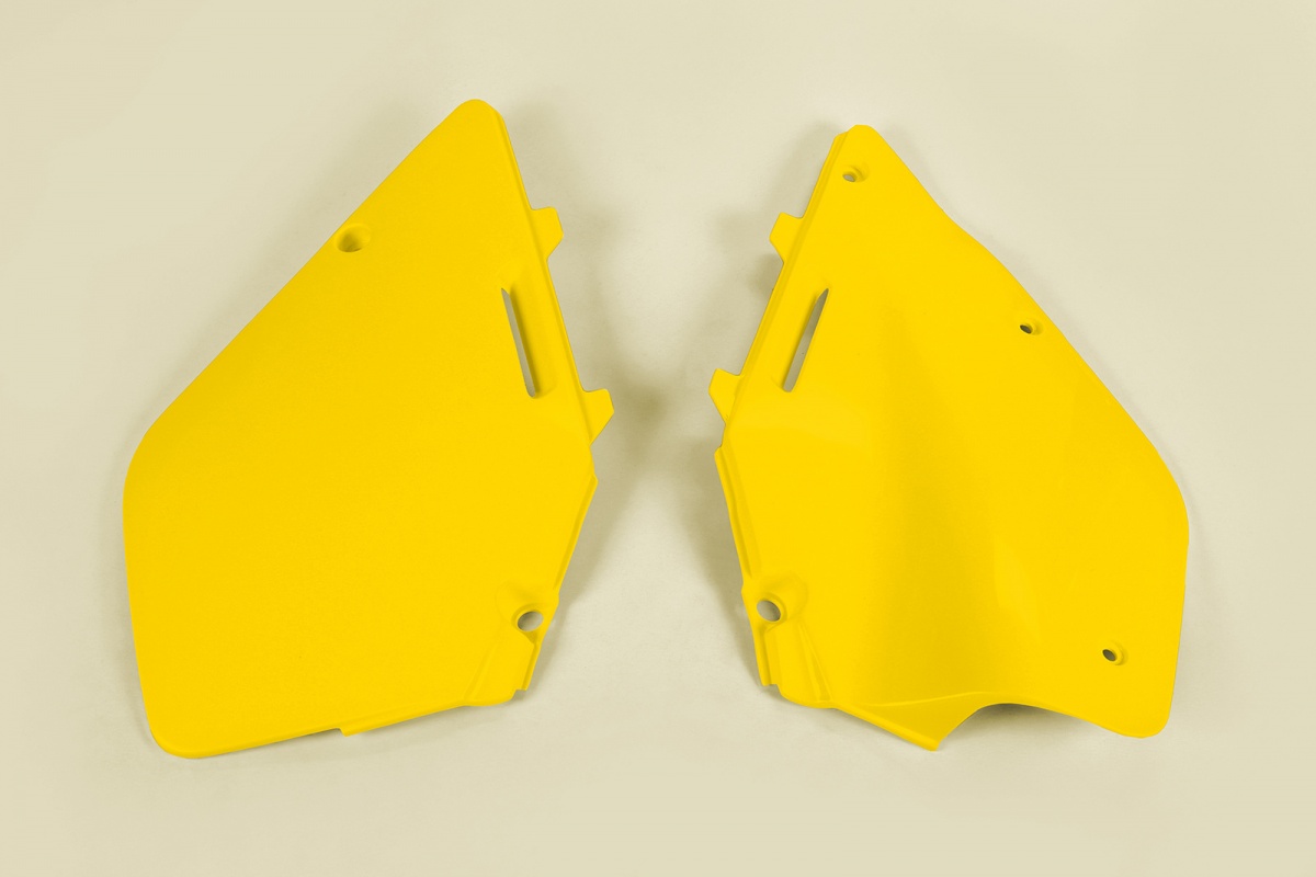 Side panels - yellow 101 - Suzuki - REPLICA PLASTICS - SU02959-101 - UFO Plast