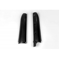 Fork slider protectors - black - Yamaha - REPLICA PLASTICS - YA03886-001 - UFO Plast