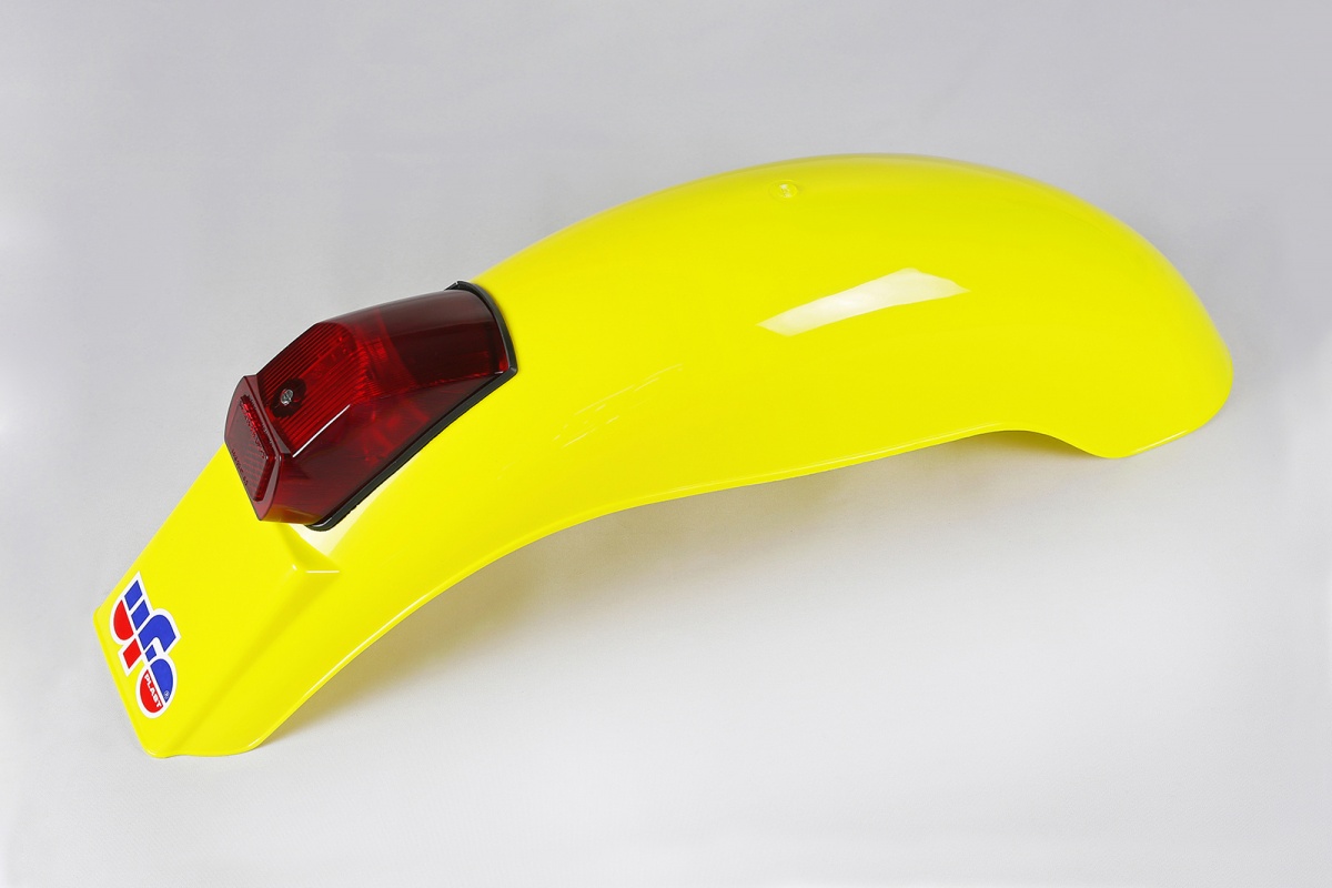 Universal rear fender enduro with light 50cc-80cc-125cc (1975-1979) -  - ME08025-D2 - UFO Plast