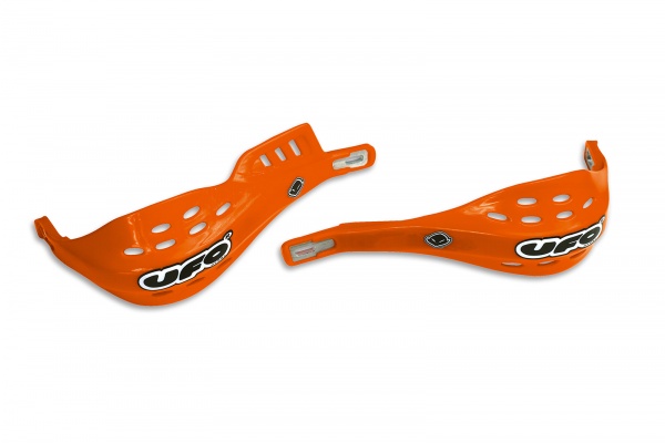 Motocross handguards Jumpy oversize orange - Handguards - PM01620-127 - UFO Plast