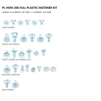 Motocross full plastic fastener kit for Honda - Other items - AC02433 - Ufo Plast