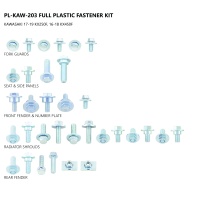 Motocross full plastic fastener kit for Kawasaki - Other items - AC02434 - Ufo Plast Motocross full plastic fastener kit for Kawasaki - Other items - AC02434 - Ufo Plast