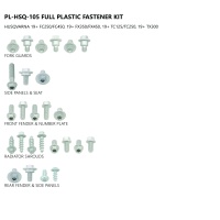 Motocross full plastic fastener kit for Husqvarna - Other items - AC02448 - Ufo Plast Motocross full plastic fastener kit for Husqvarna - Other items - AC02448 - Ufo Plast