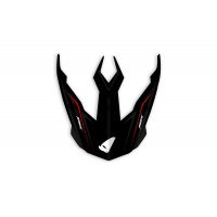 Visor Aries black-red matt - Helmet spare parts - HR159 - Ufo Plast Visor Aries black-red matt - Helmet spare parts - HR159 - Ufo Plast