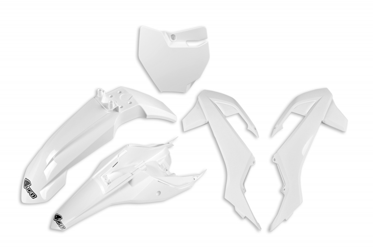 Plastic Kit white for Gas Gas MC 65 (2021-23) - REPLICA PLASTICS - GGKIT700-041 - Ufo Plast