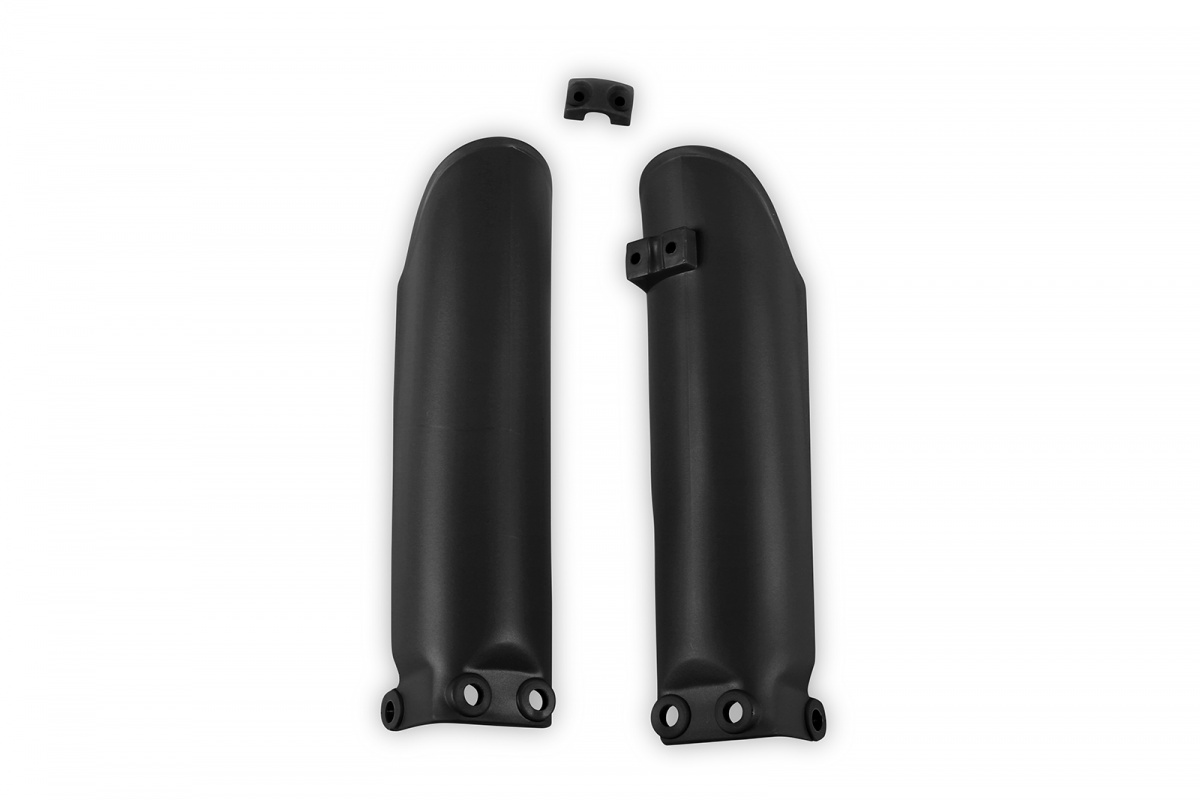 Fork Slider Protectors black for Gas Gas MC 65 (2021-25) - REPLICA PLASTICS - GG07108-001 - Ufo Plast