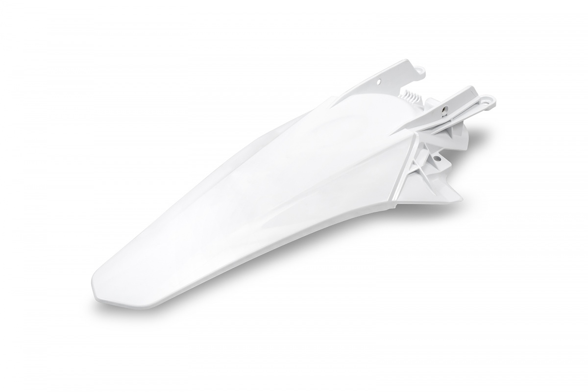 Rear fender / With pins - white 041 - Gas Gas - REPLICA PLASTICS - GG07126-041 - UFO Plast