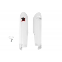 Fork Slider Protector + Quick Starter white for Gas Gas MC 125 - MC 250 - MC-F 250 - EX 250 - EX-F 250 - EX 300 - MC-F 350 -....