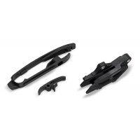 Chain Guide + Swingarm Chain Slider black for Gas Gas MC 125 - MC 250 - EC 250 - EC 300 - MC-F 250 - EX 250 - EC-F 250 - EX-....