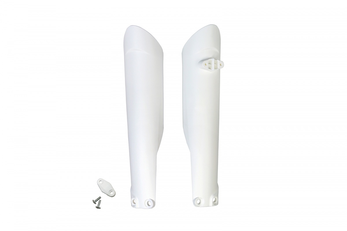 Fork Slider Protectors white 20-25 for Husqvarna TC 250 - TE 250 - TC 310 - TE 310 - TC 125 - TE 125 - FC 250 - FE 250 - TE ....