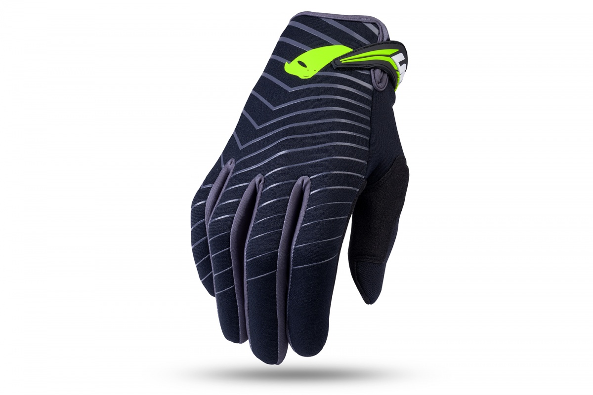 Motocross Ninja gloves black - Gloves - GU04496-K - Ufo Plast