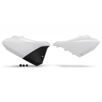 Side panels - white - Yamaha - REPLICA PLASTICS - YA04883-046 - UFO Plast