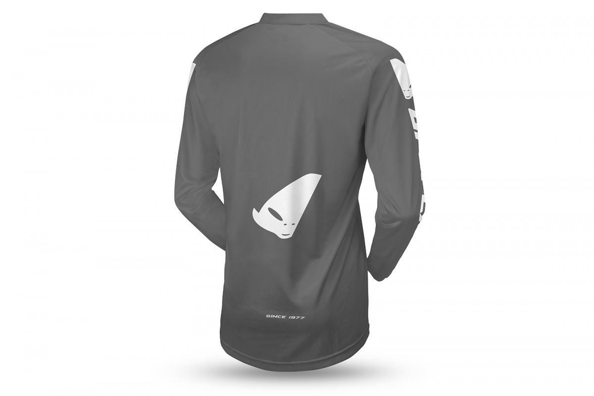Motocross Radial jersey for kids grey - CLOTHING - MG04531-E - Ufo Plast
