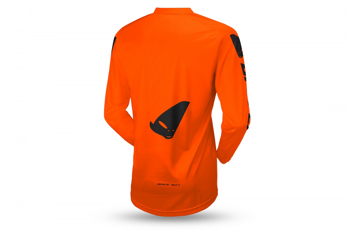 Motocross Radial jersey for kids neon orange - CLOTHING - MG04531-FFLU - Ufo Plast