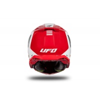 Motocross helmet Echus red and white glossy - Home - HE170 - Ufo Plast