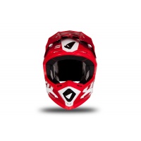 Motocross helmet Echus red and white glossy - Home - HE170 - Ufo Plast