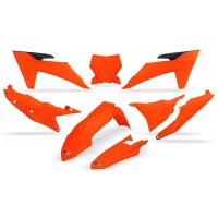 Plastic Kit neon orange compatible Ktm SX 250/XC 250 - SX 125/XC 125 - SX-F 350/XCF 350 - SX-F 450/XCF 450 - SX 300/XC 300 -....