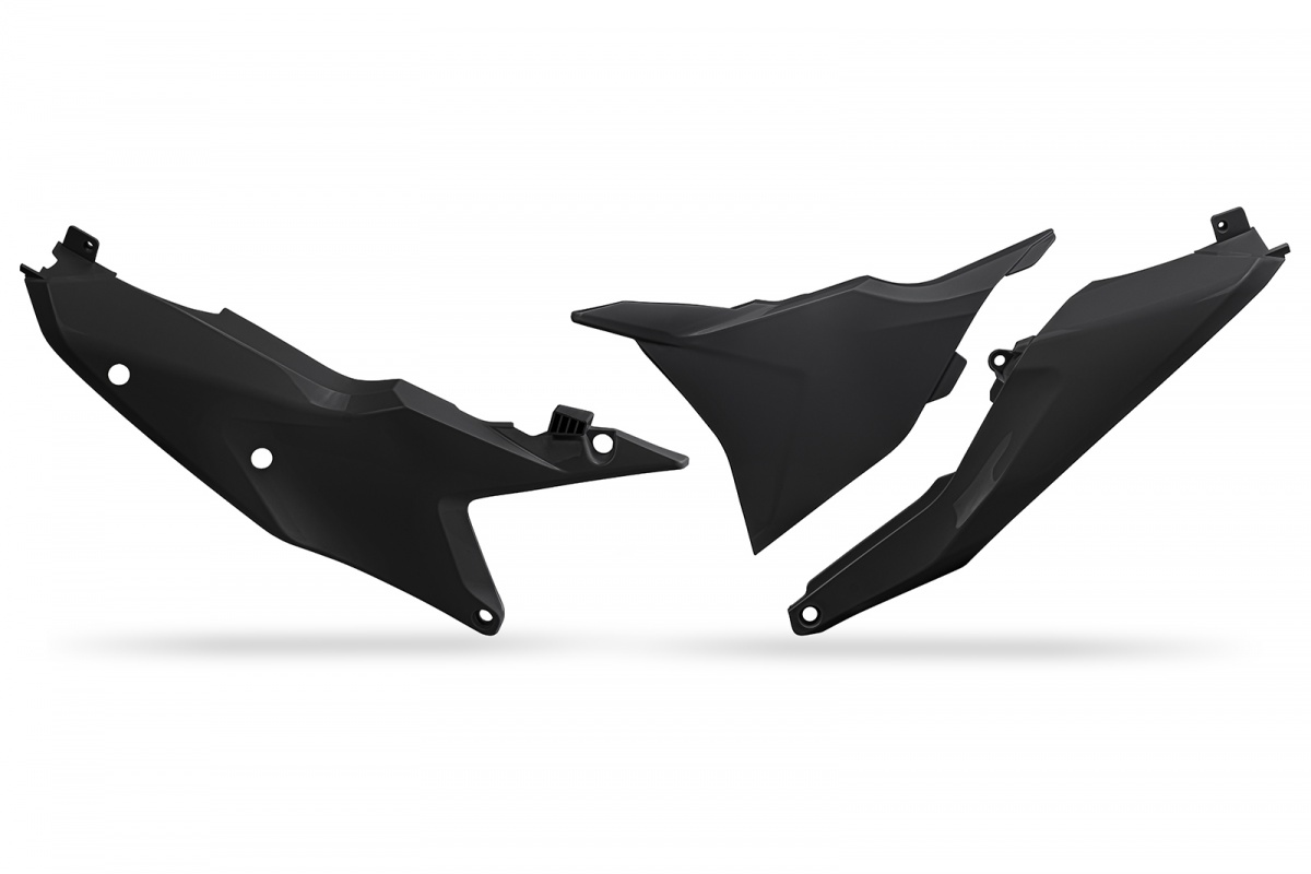 Side panels with airbox cover left side - black - Ktm - REPLICA PLASTICS - KT05012-001 - UFO Plast