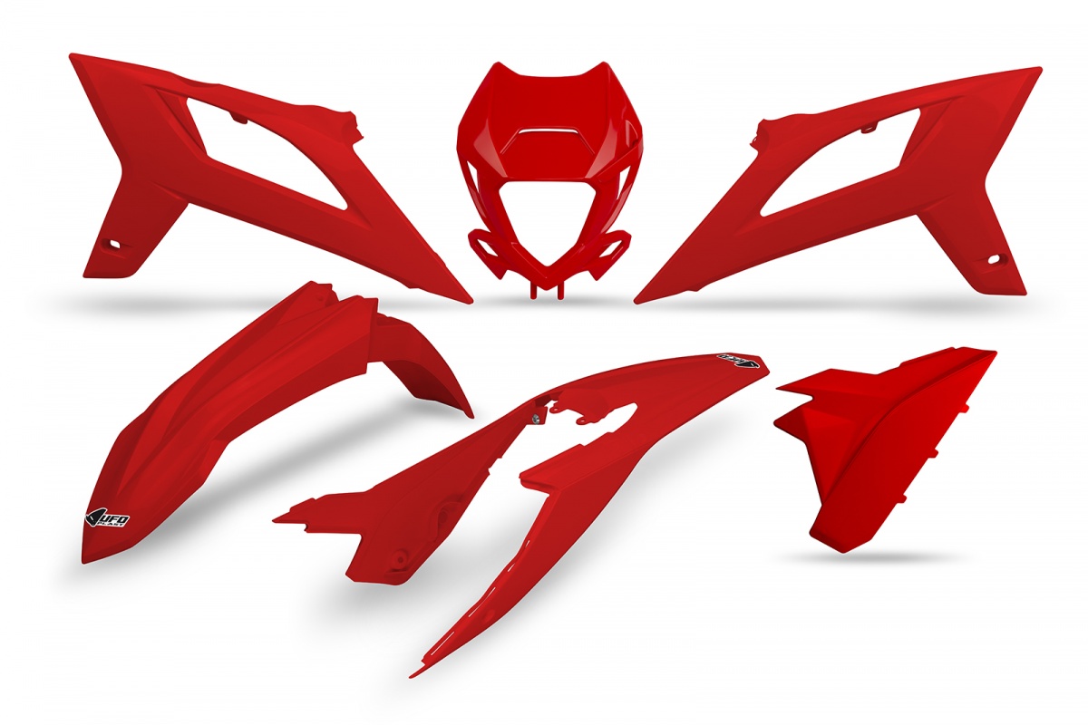 Plastic Kit red for Beta RR 250 (2020-24) - RR 300 (2020-24) - RR 350 (2020-24) - RR 400 (2020-24) - RR 450 (2020-24) - REPLI...