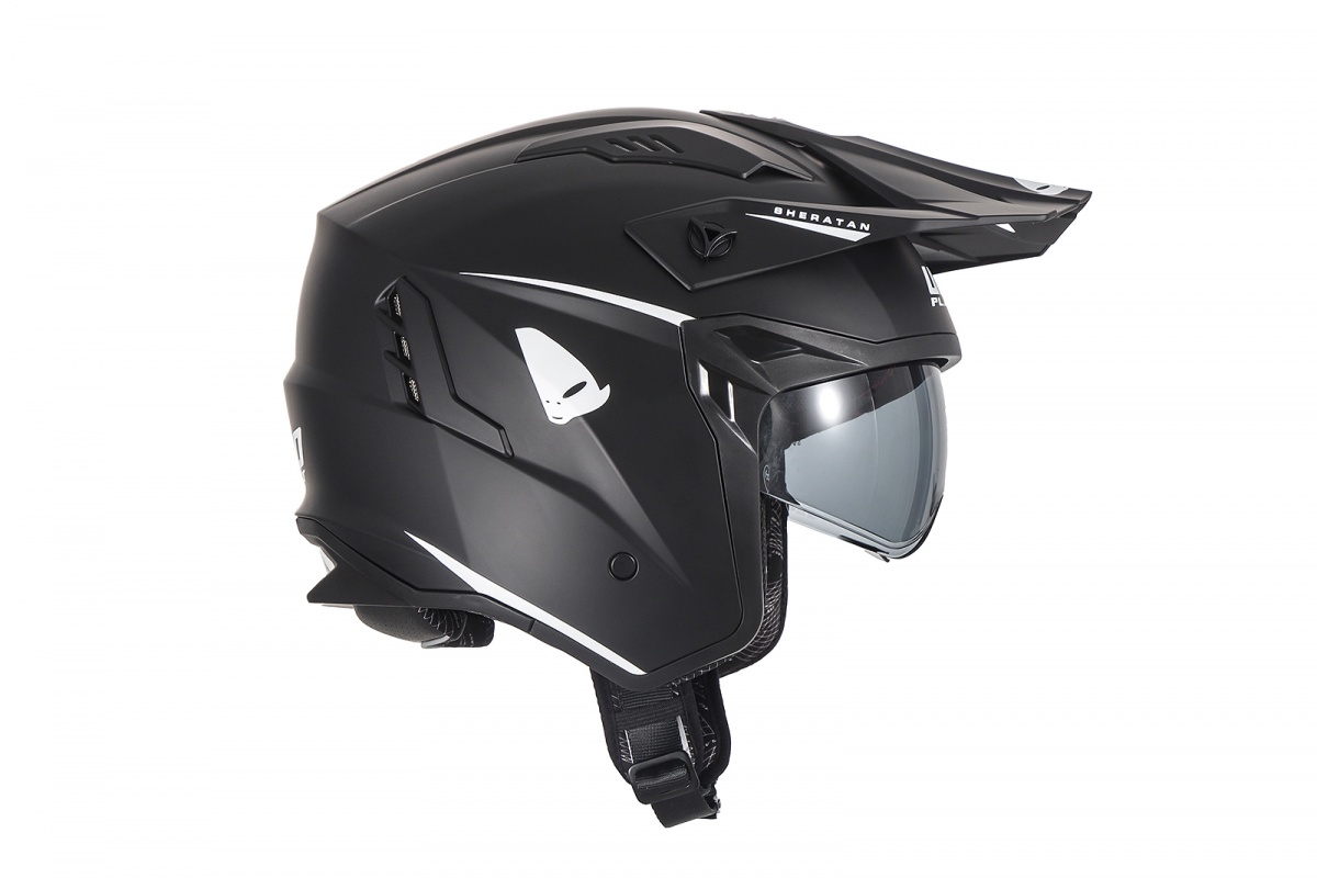 Sheratan cross jet helmet black - Helmets - HE13002-K - UFO Plast