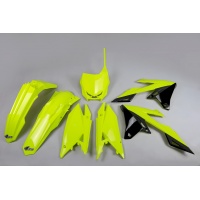 Plastic kit Suzuki - neon yellow - REPLICA PLASTICS - SUKIT418-DFLU - UFO Plast