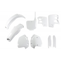 Full Plastic Kit white for Honda CR 500 (1995-00) - REPLICA PLASTICS - HOKIT089F-041 - Ufo Plast