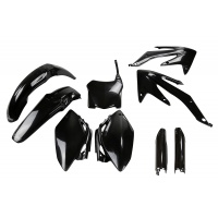 Full Plastic Kit black for Honda CRF 450R (2008) - REPLICA PLASTICS - HOKIT110BF-001 - Ufo Plast Full Plastic Kit black for Honda CRF 450R (2008) - REPLICA PLASTICS - HOKIT110BF-001 - Ufo Plast